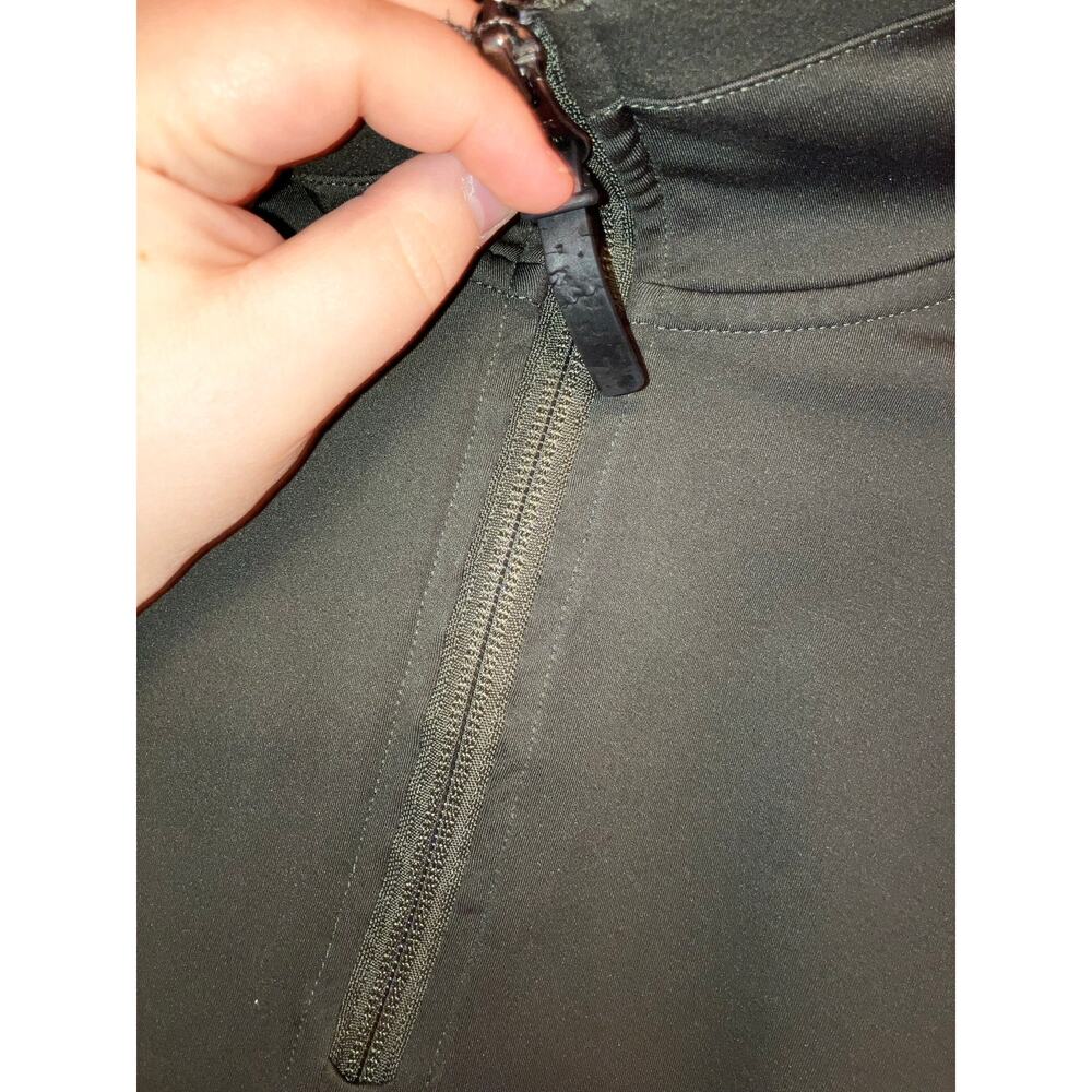 32 Degrees Heat Olive Green Quarter Zip Thermal Pullover XL - Picture 3 of 7